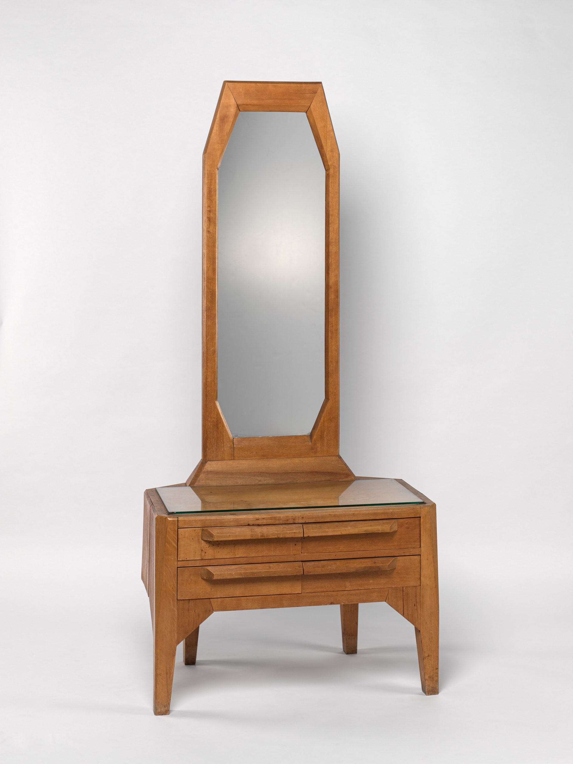 Felix Kayser - Toilette I., Material: wooden veneer, Period: anthroposophical style